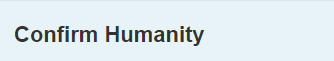 confirm-humanity